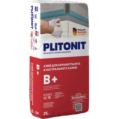 Клей для плитки Plitonit B+