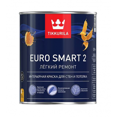 Краска Тиккурила Euro Smart-2, 0,9л