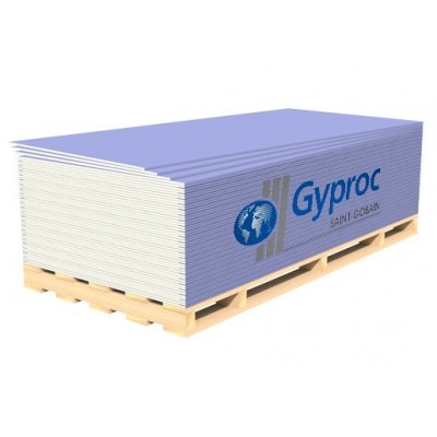 Гипсокартон звукоизоляционный Гипрок (GYPROC) AKU-LINE Акустик Стронг 2500х1200х15мм Высокопрочный